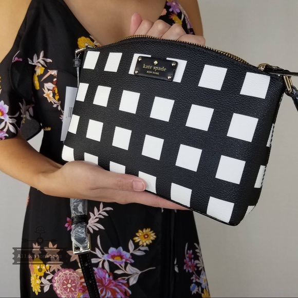 Kate spade Millie grove street pop check crossbody - Picture 7 of 8